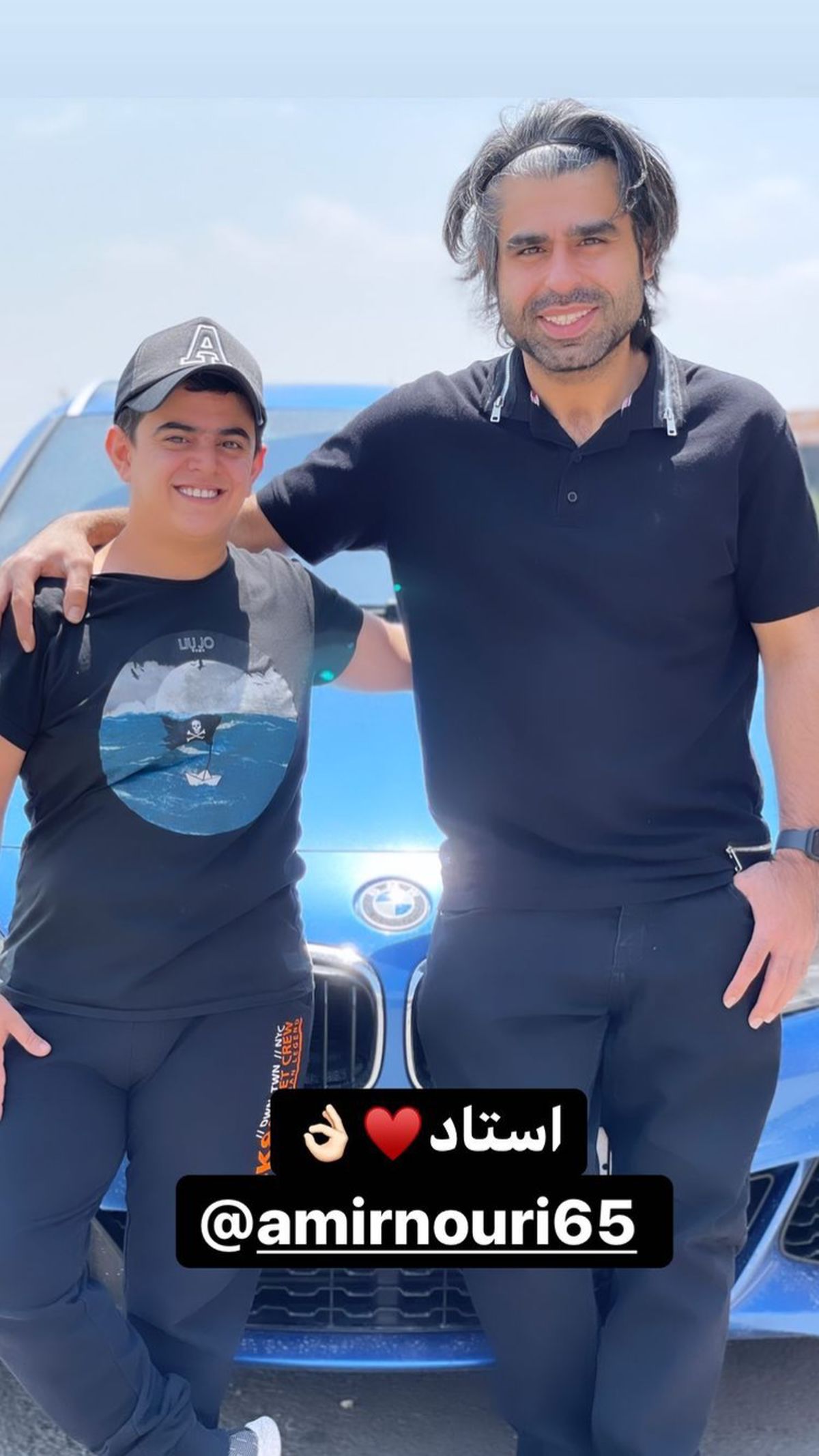 امیرمحمد و امیر نوری پس از عمل جراحی + عکس