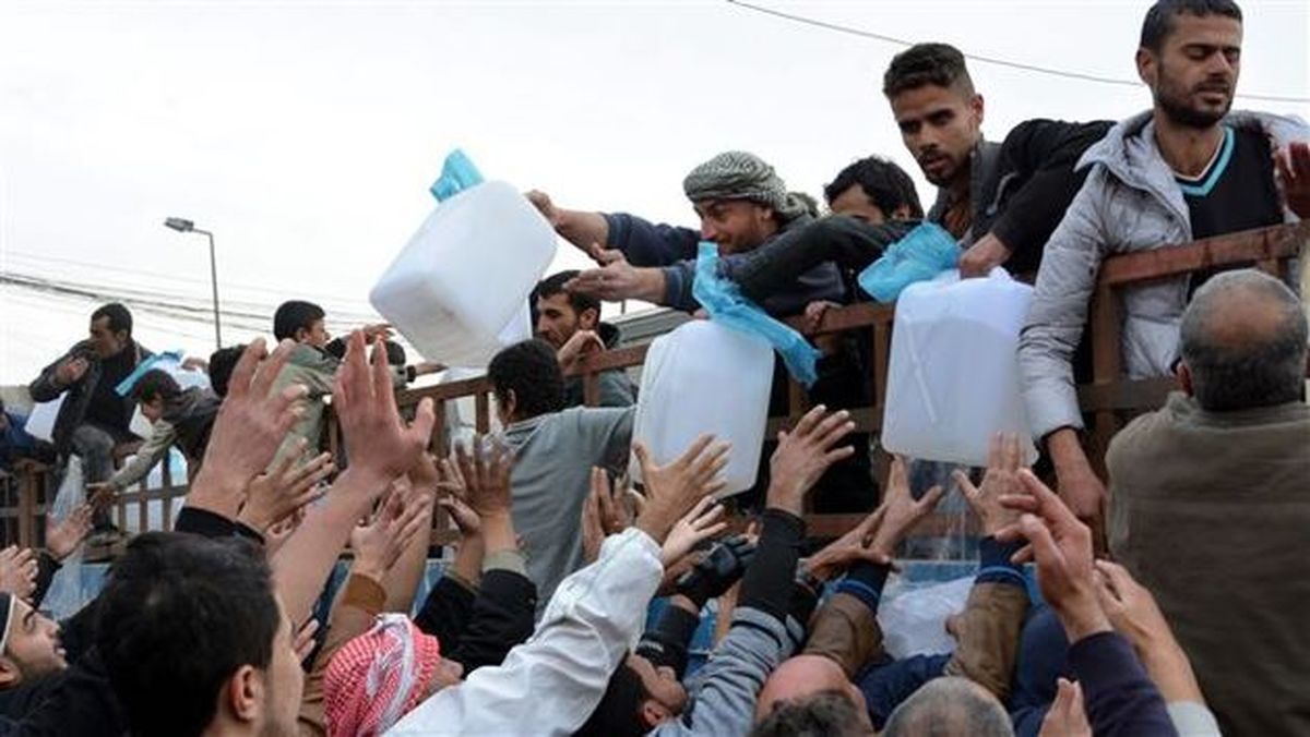 مشکل آب آشامیدنی در حلب ادامه دارد