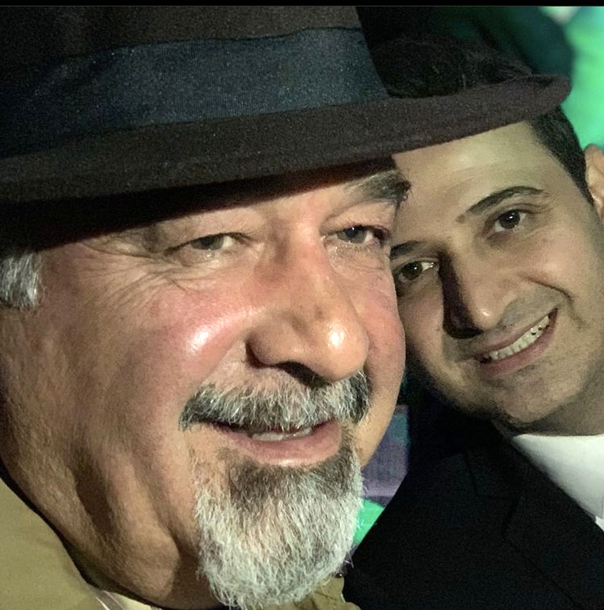 سعید شیخ زاده و پدرش + عکس