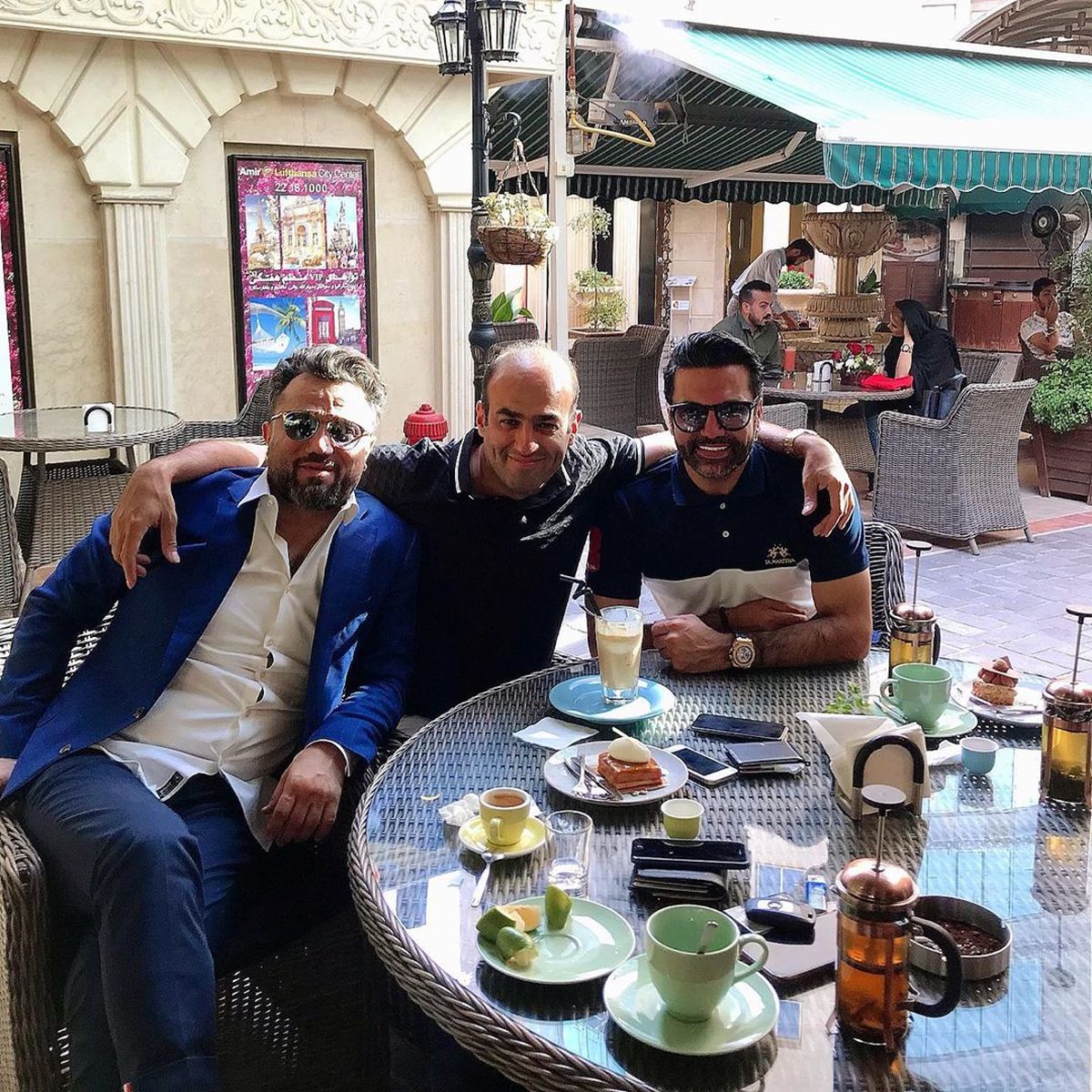 گردش علیرضا نیکبخت و دوستان+عکس