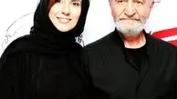 سینما رفتن سارا بهرامی به همراه پدرش+عکس