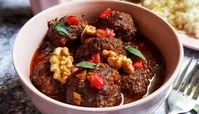 کوفته انار یک انتخاب عالی برای شام شب یلدا