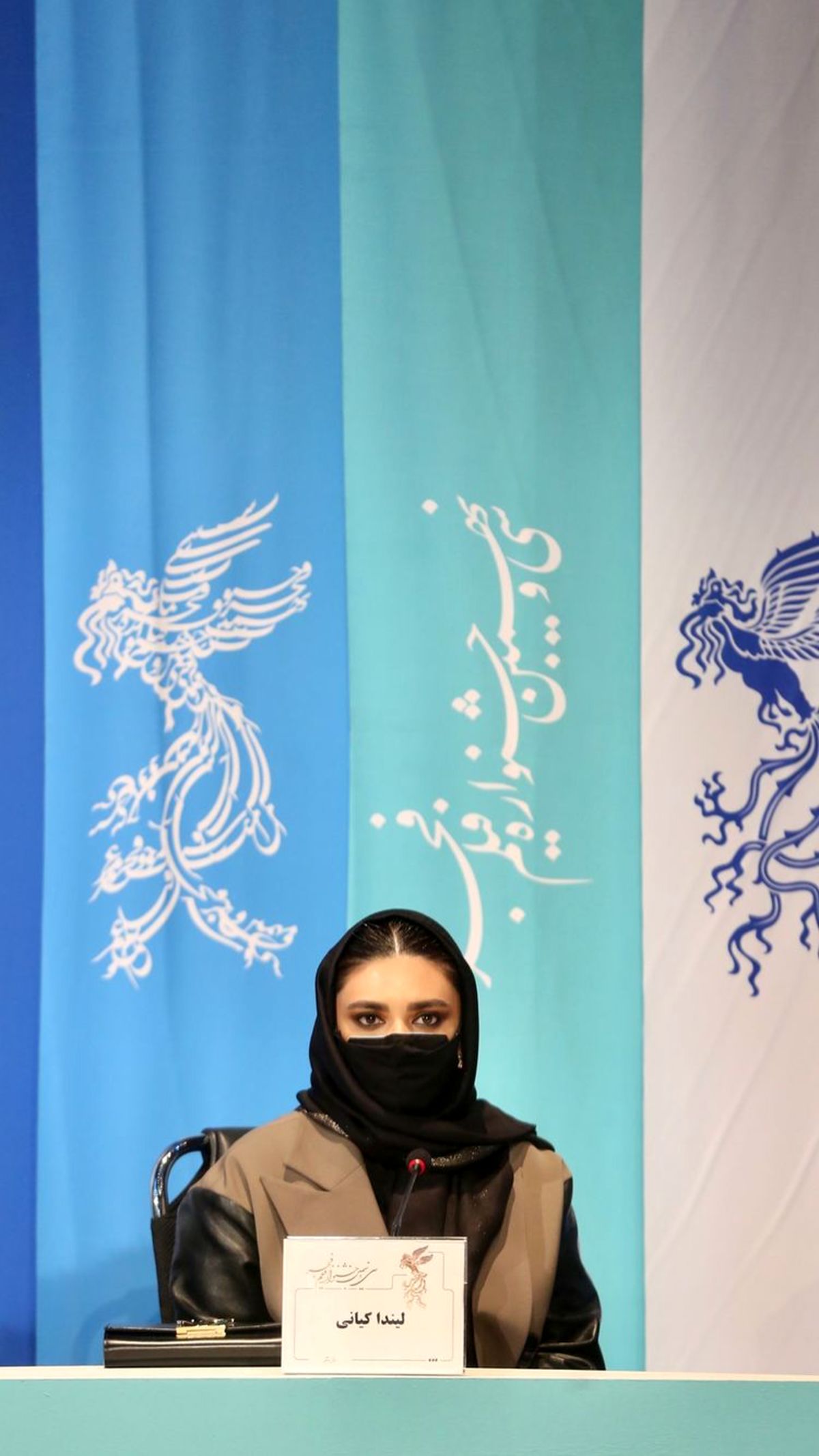 پوشش لیندا کیانی در سی و نهمین جشنواره فیلم فجر + عکس
