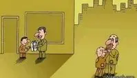کودکی نمونه و فداکار   کاریکاتور تلخ