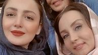 سلفی دوستانه خانم های بازیگر + عکس
