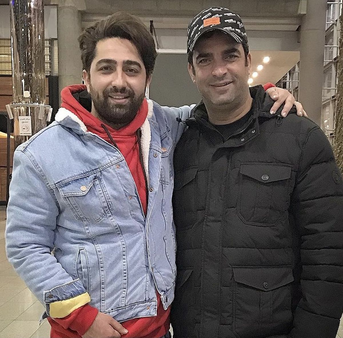 علی سخنگو و کارگردان مشهور + عکس