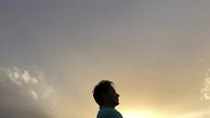 مجید اخشابی در غروبی زیبا + عکس