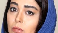 چهر ساده بازیگر گیسو + عکس