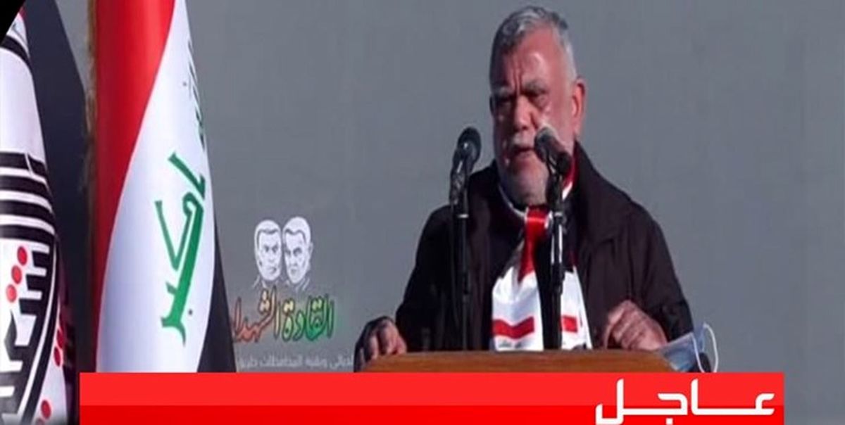 تا عراقی امن و خالی از تروریسم و نیروهای خارجی از پای نمی‌نشینیم