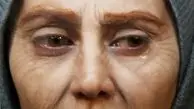 گریم‌پیرزنانه خانم بازیگر + عکس