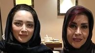 الهام صفوی زاده در کنار بهنوش طباطبایی/عکس