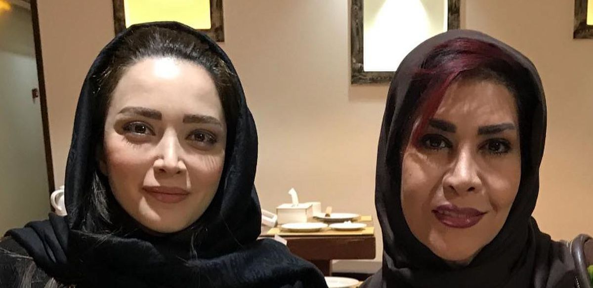 الهام صفوی زاده در کنار بهنوش طباطبایی/عکس