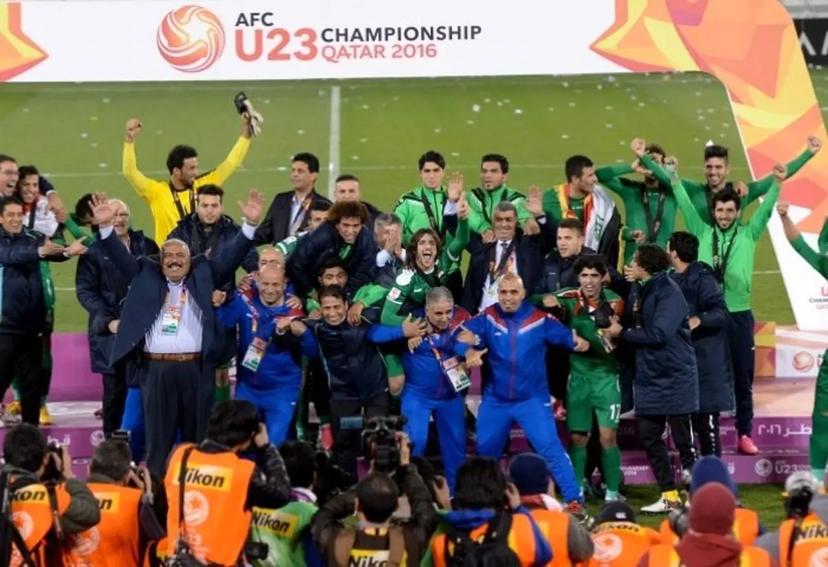 تیم فوتبال امید عراق المپیکی شد/ قطر چهار دقیقه کم آورد