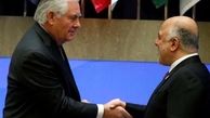 العبادی و تیلرسون در داووس با هم دیدار کردند