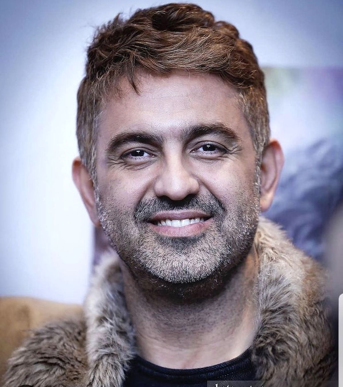 مو رنگ شده مهدی امینی خواه + عکس