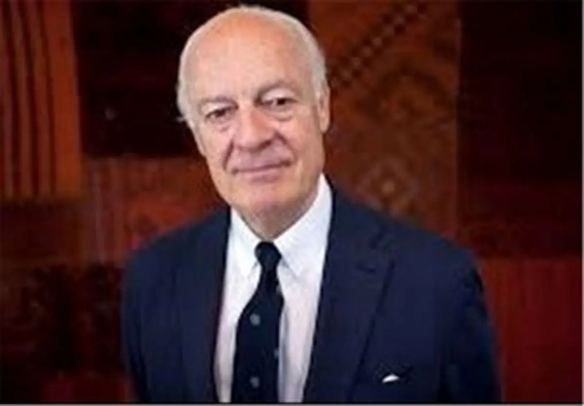 دی میستورا: جنگ در سوریه برنده نظامی ندارد