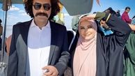 عکس متفاوت حسام‌ منظور و لعیا زنگنه