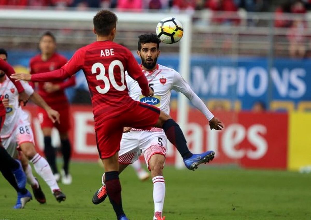 آنالیز AFC از افت شدید هافبک پرسپولیس در نیمه دوم بازی با کاشیما