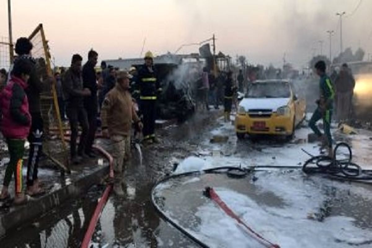 انفجار انتحاری در شمال بغداد
