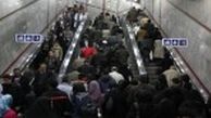حادثه پله برقی در مترو فرهنگسرا با 20 مجروح