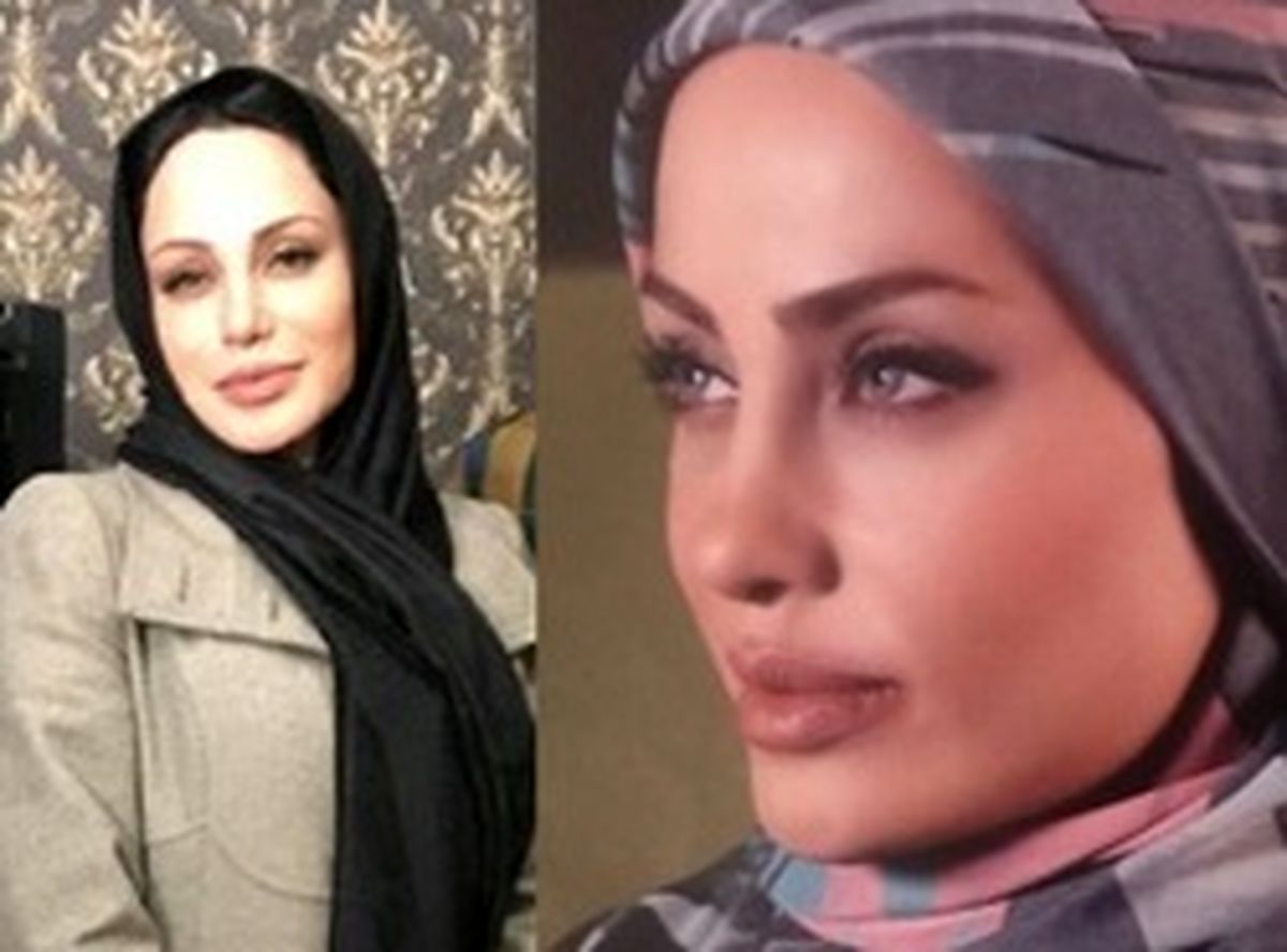 شباهت عجیب رامانا دختر ایرانی به آنجلینا جولی ! 