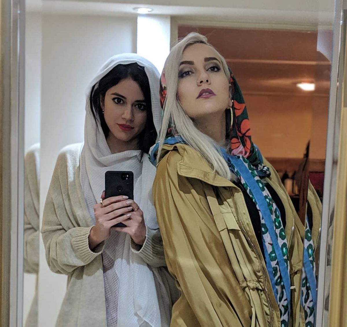 ماهور الوند در آینه+عکس