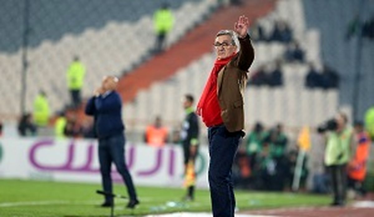 برخورد نهاد‌های قضایی فدراسیون فوتبال با سرمربی پرسپولیس
