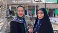 مریم معصومی و بازیگر مشهور در پشت صحنه کار جدیدشان + عکس