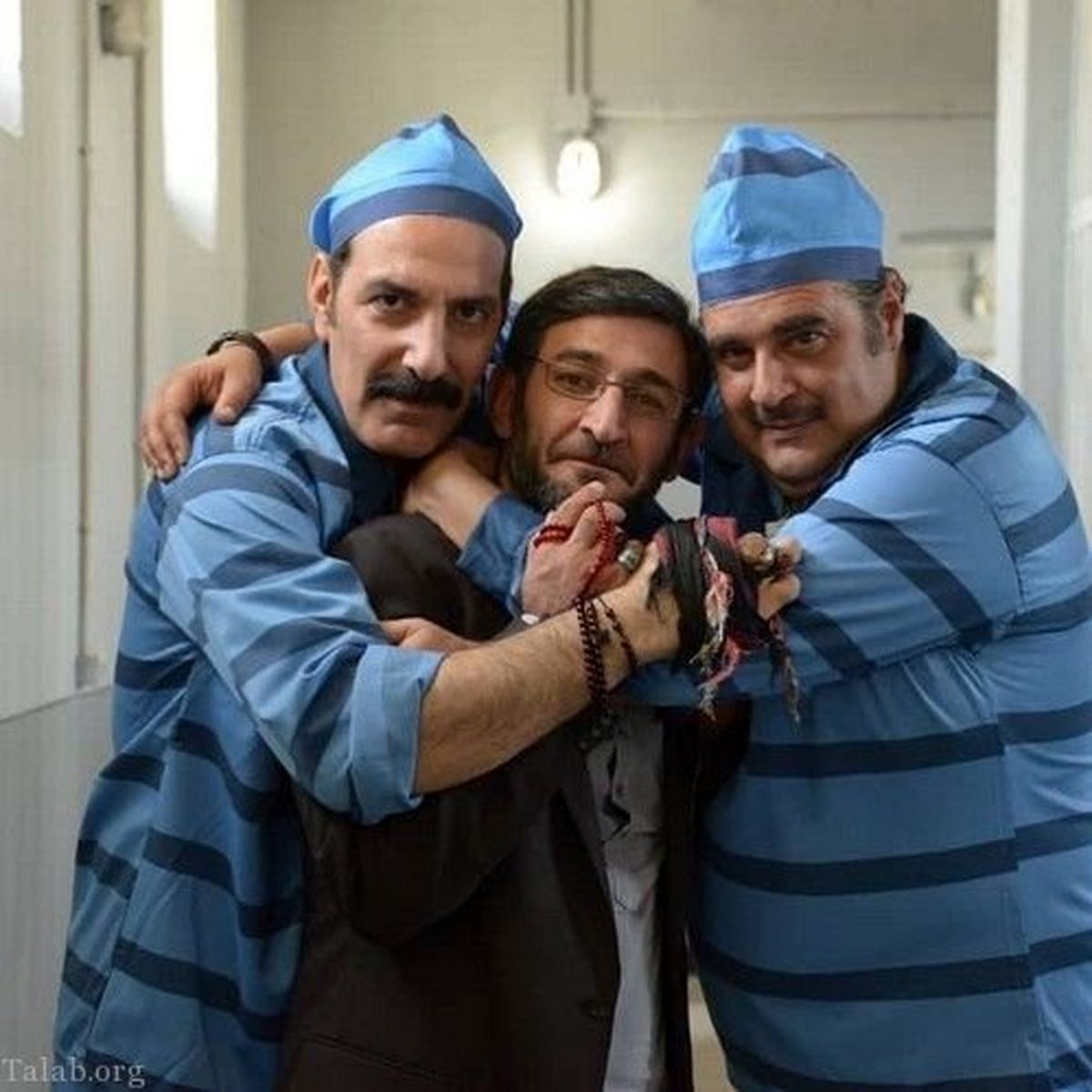 هومن برق نورد و بهنام تشکر در زندان+عکس