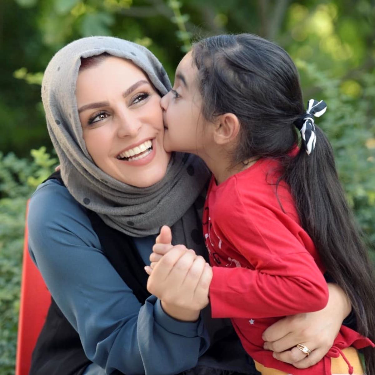 خوشحالی ماهچهره خلیلی از مادربودنش+عکس
