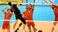چهارمی والیبال ایران در جام قاره‌ها