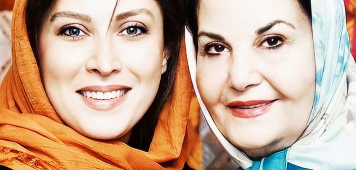 عکس زیبای مهتاب کرامتی در کنار پوری بنایی