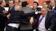 دلیل درگیری شدید نمایندگان پارلمان ترکیه