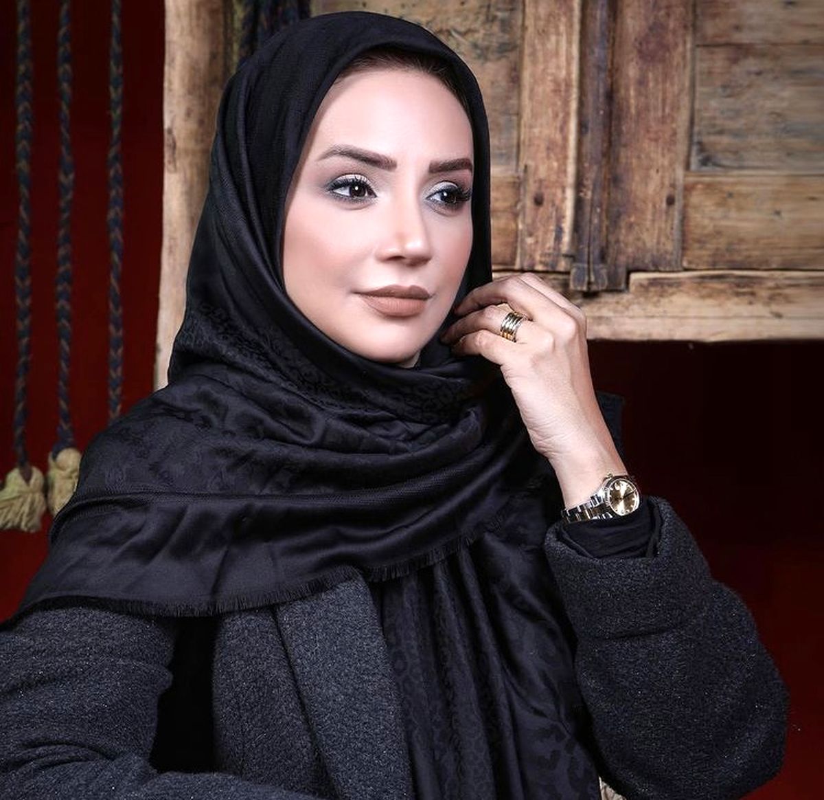 ظاهر محجبه شبنم قلی خانی + عکس