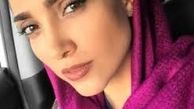 خاطره اسدی در کنار بنای معروف روسیه
