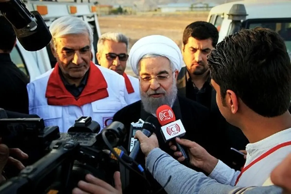  روحانی: هلال احمر در حوادث کشور به خوبی انجام وظیفه کرده است