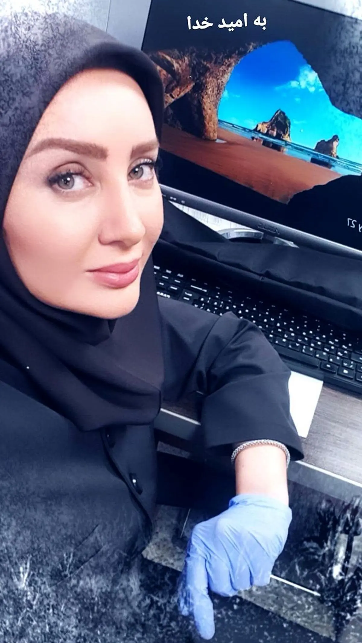 سولماز حصاری در سر کار جدیدش + عکس