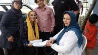 شیوا خسرومهر و همکارانش در پشت صحنه + عکس