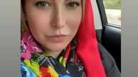 شال خوش نقش و نگار فریبا نادری + عکس