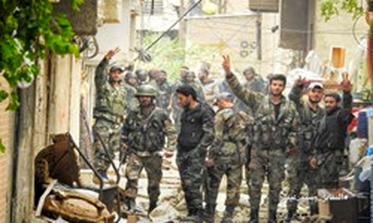 ارتش سوریه خطوط امداد رسانی عناصر داعش را به کل قطع کرد