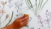 نحوه تمیز کردن کاغذ دیواری و پاکسازی انواع لکه از روی آن