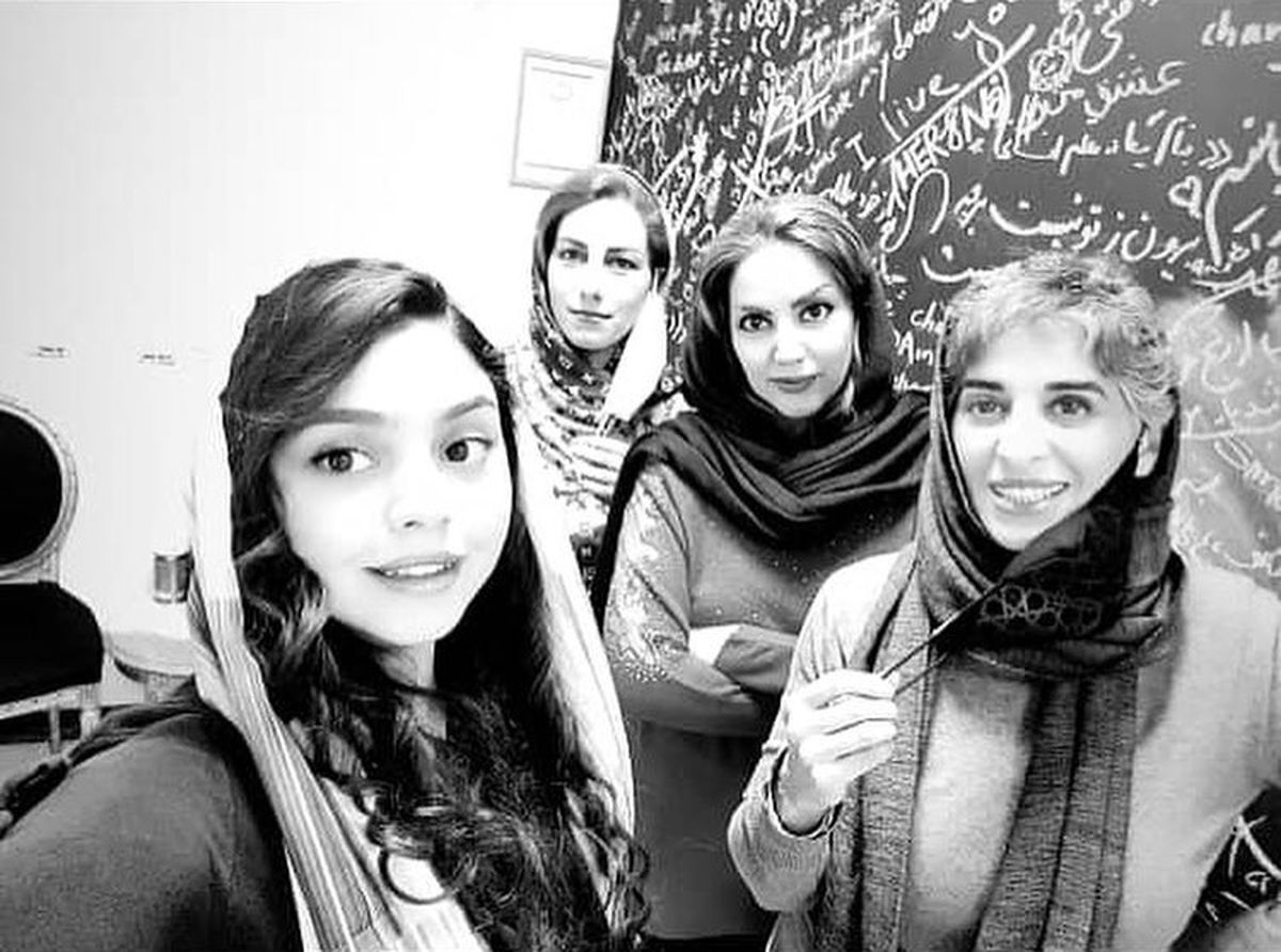 مائده طهماسبی در جمع دوستانش + عکس
