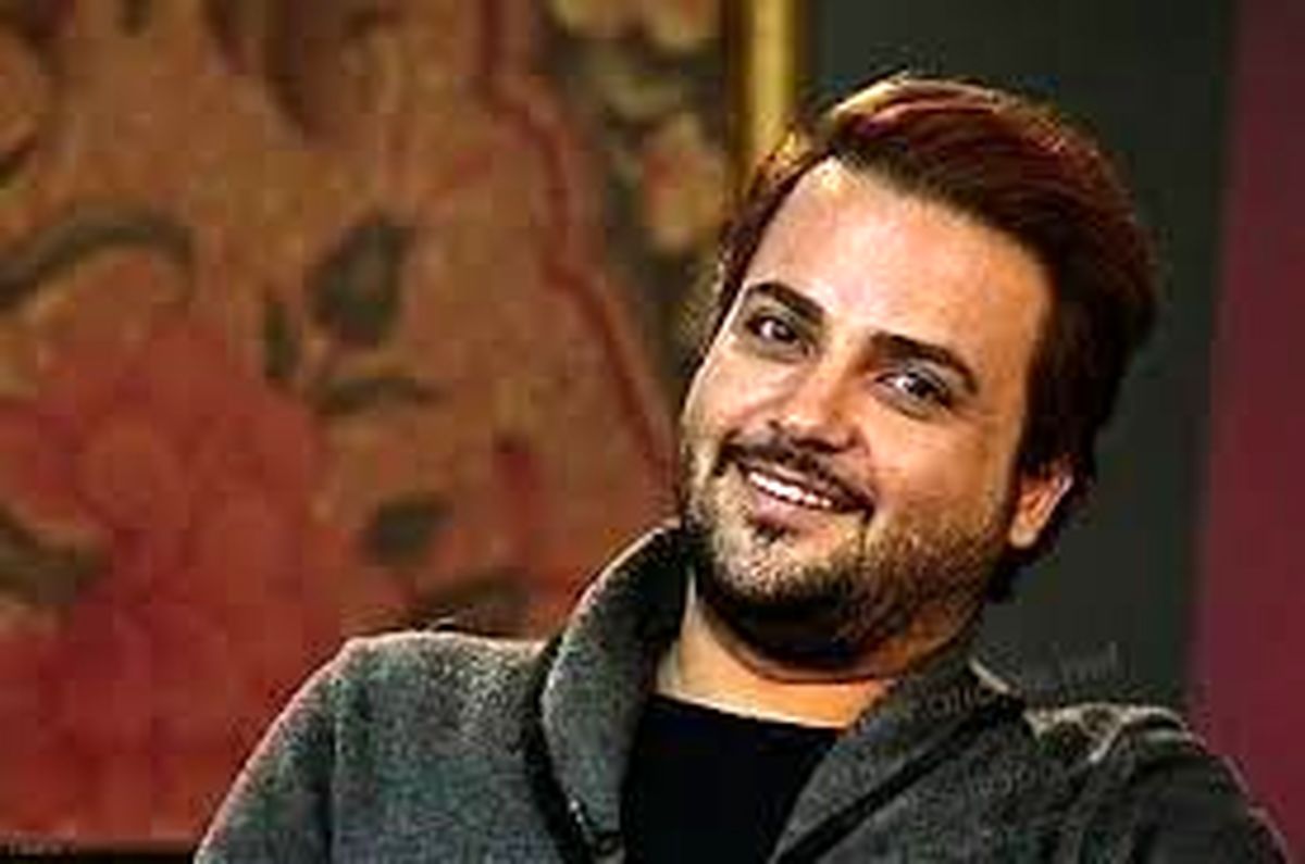 مهدی سلوکی و همسر مو فرفری اش /عکس