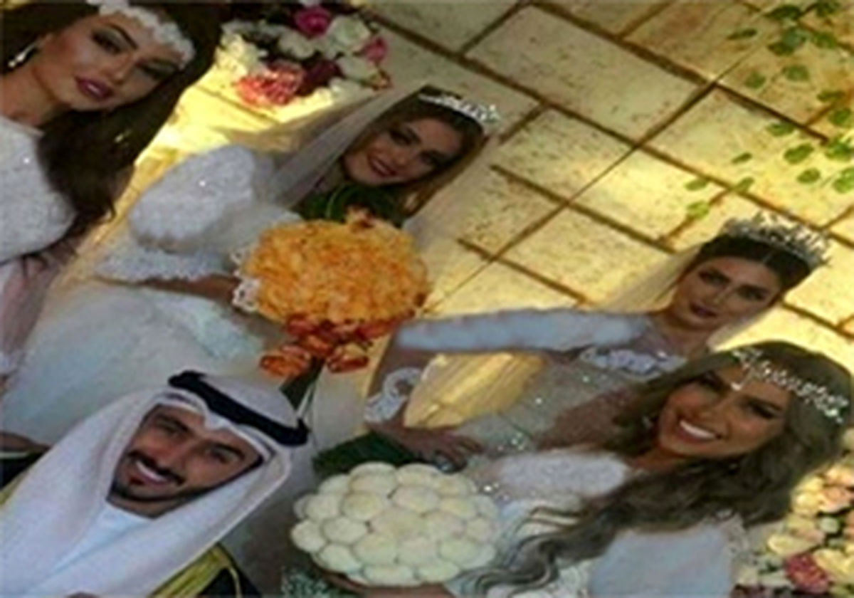 ازدواج همزمان با 4 دختر برای رو کم کنی همسر اول