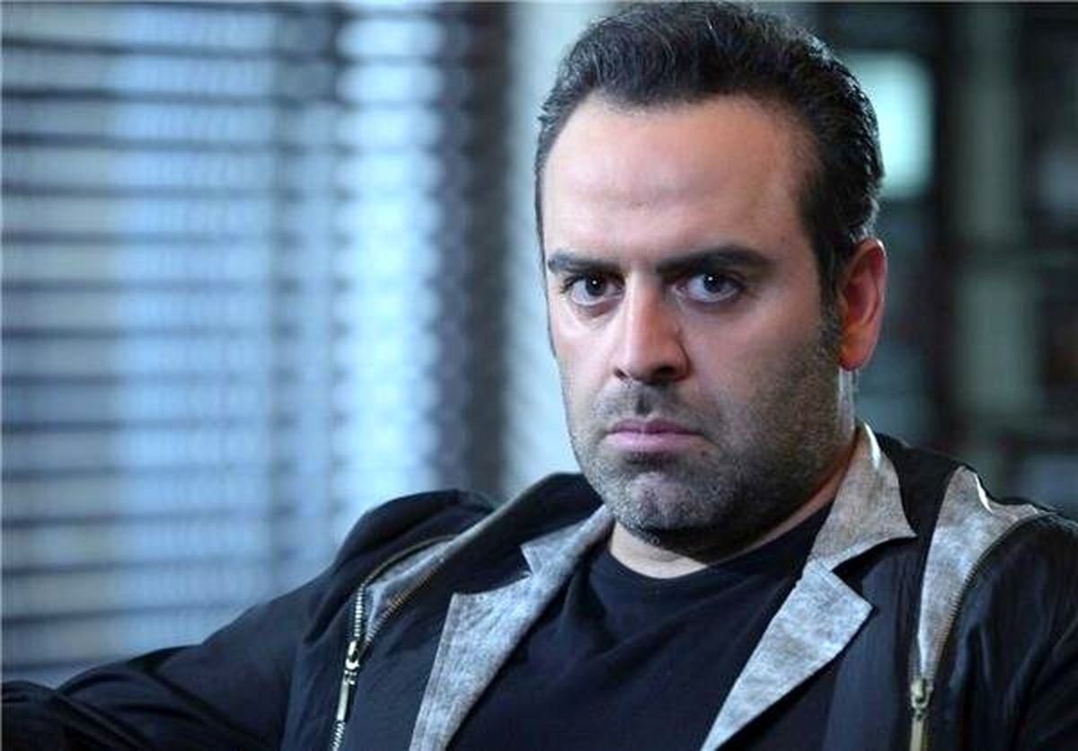 نگاه عصبانی آقای بازیگر + عکس