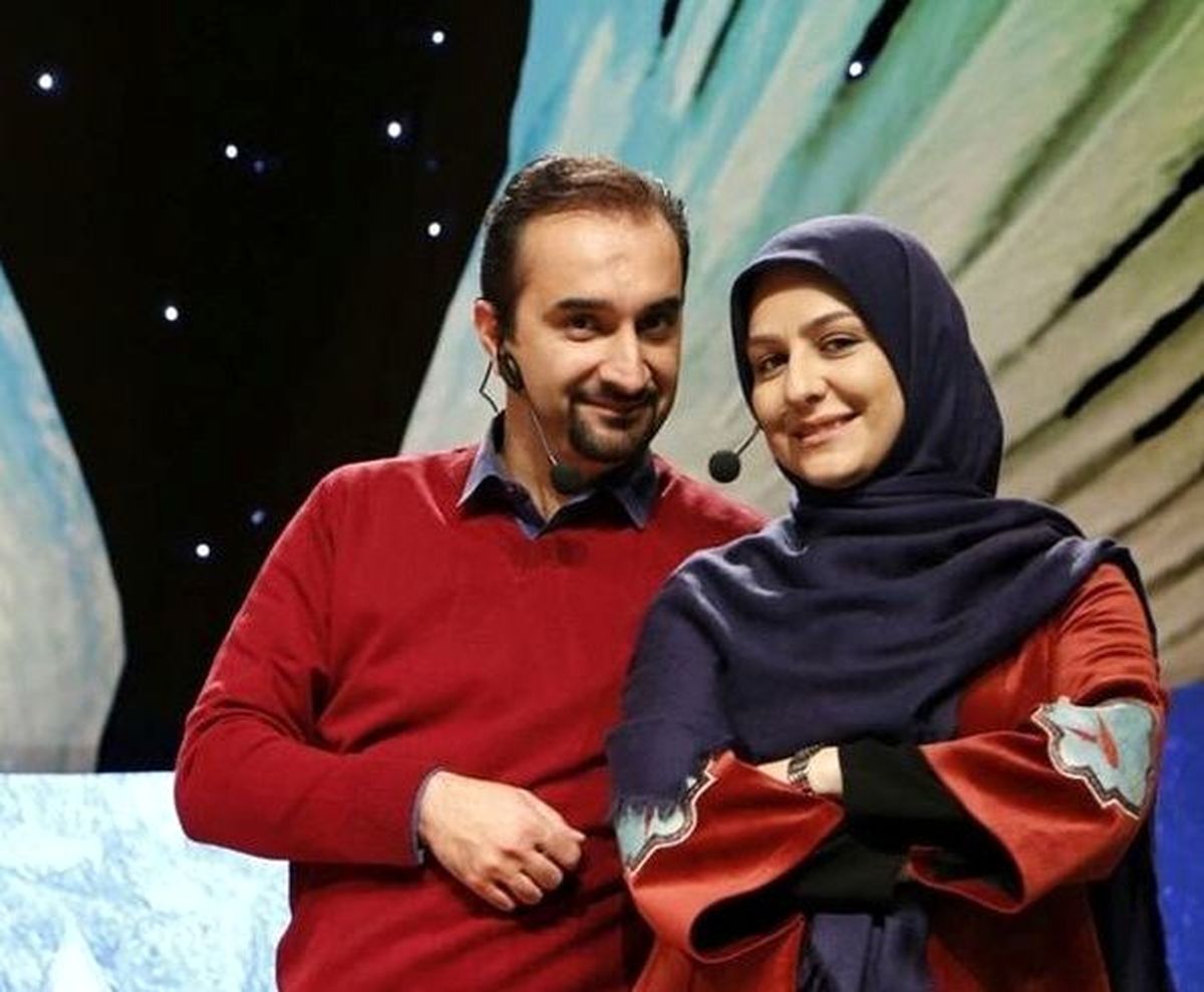 نیما کرمی و همسرش + عکس
