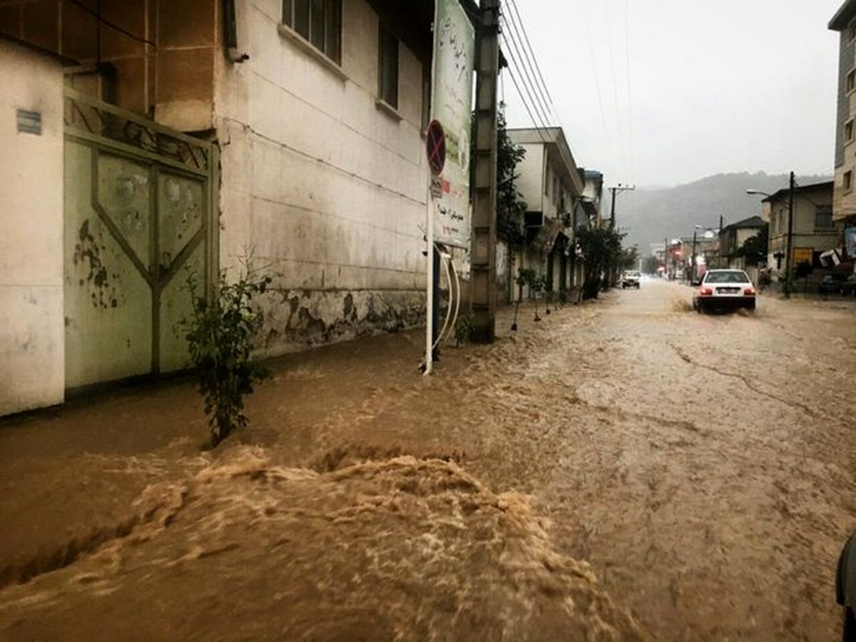 بارندگی در مناطق وسیعی از کشور