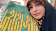 حال خوش خانم مجری با امام رضا(ع)+عکس