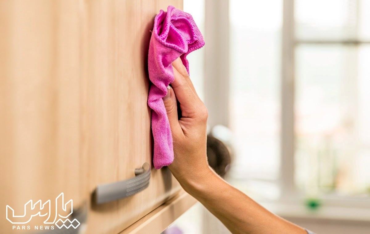 ترفندهای مخصوص تمیز کردن کابینت آشپزخانه مخصوص شب عید