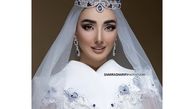 لباس عروس‌ متفاوت دریا مرادی دشت + عکس